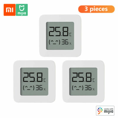 1/3/5Pcs Mi Bluetooth Thermometer Hygrometer 2 LCD Humidity Temperature Sensor