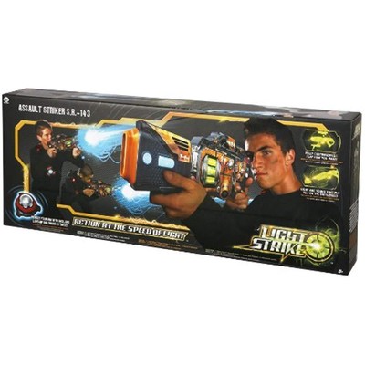 Battling Tops WowWee Light Strike Assault Striker Simple Target - Yellow