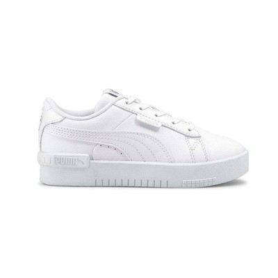 

Puma Jada Lace Up Youth Girls Белые кроссовки Повседневная обувь 38199102, Белый, Puma Jada Lace Up Youth
