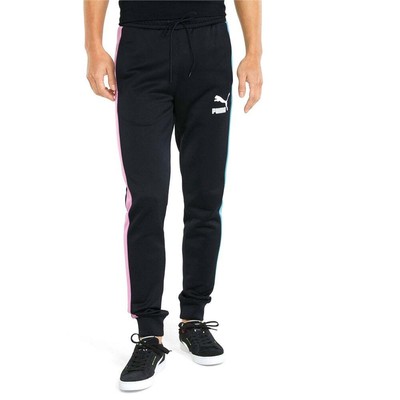 

Спортивные штаны Puma Iconic T7 мужские черные повседневные спортивные штаны 53009998, Черный, Puma Iconic T7 Track Pants