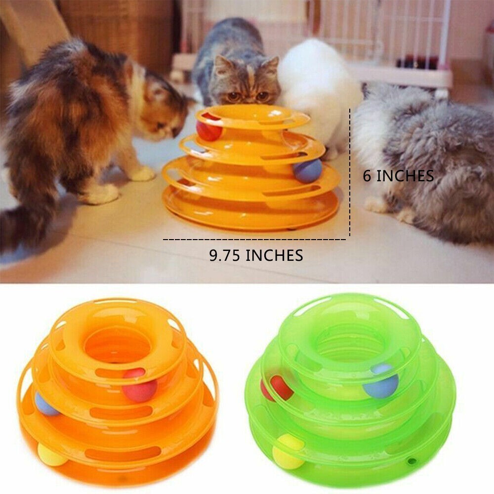 Amusement Plate Trilaminar Funny Toy