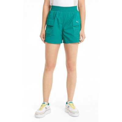 

Женские зеленые повседневные спортивные штаны Puma Evide Shorts 599775-61, Зеленый, Puma Evide Shorts