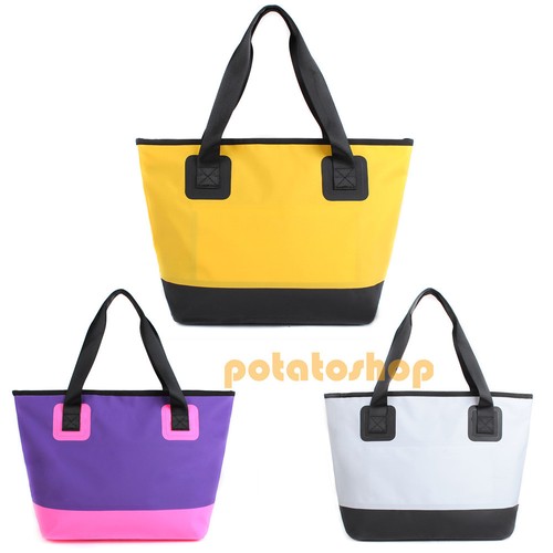 30L Large Beach Tote Bag Waterproof Zip Up Anti rain Pack Women Shopper Handbag eBay