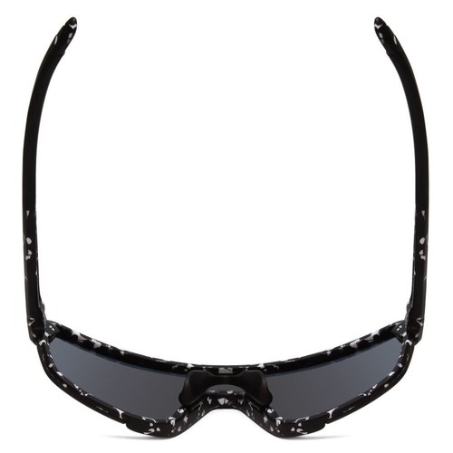 Pre-owned Smith Bobcat .5-rimless Sunglasses Black Marble Tortoise/cp Violet Mirror+clear
