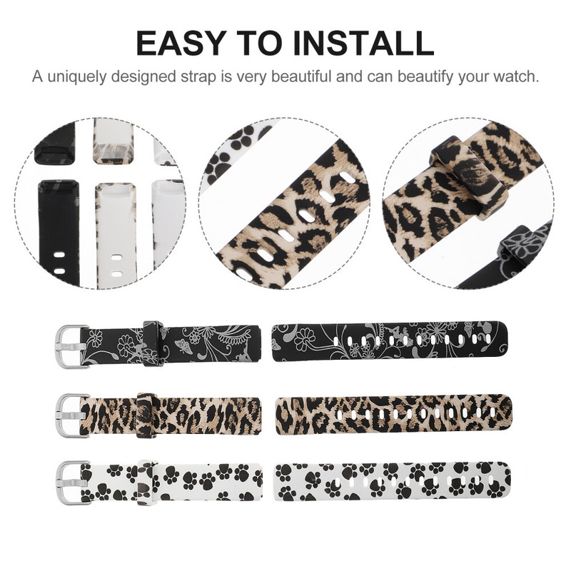  3pcs Montre Bande Magnifique Montre Remplacer Bande De Montre De Montre De