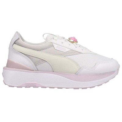 

Женские белые кроссовки Puma Cruise Rider Crystal Lace Up Повседневная обувь 383301-01, Белый, Puma Cruise Rider Crystal Lace Up