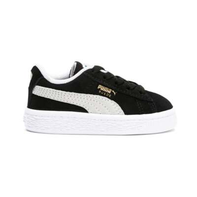 

Puma Suede Classic Xxi Ac Slip On Toddler Boys Черные кроссовки Повседневная обувь 3808, Черный, Puma Suede Classic Xxi Ac Slip On Toddler