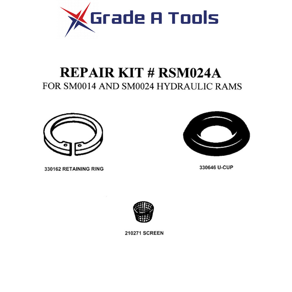Porter-Ferguson RSM024A Repair Kit for SM0014 and SM0024 Rams - 4 Ton