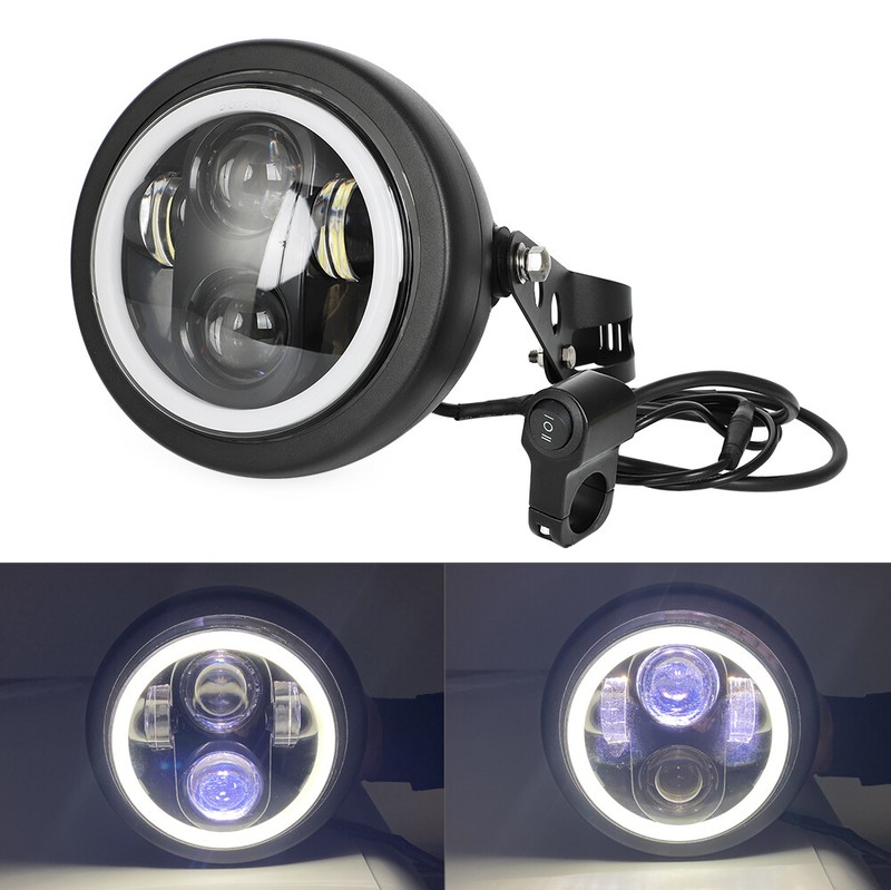 For Ebike Headlight LED Conversion Kit 12v~80v Plug And Play High Beam Low Beam
