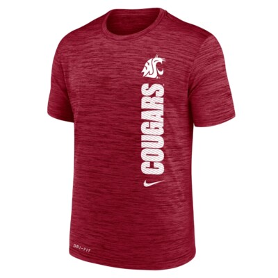 Nike Washington State Cougars Sideline Velocity Legend Performance T-Shirt