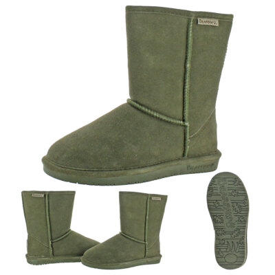 

Bearpaw Emma Short 608 8-дюймовые женские сапоги из овечьей замши, Emma Short