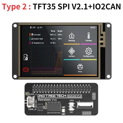 SPI Touch Screen 3.5'' Display 3D Printer PI V1.2 For BTT Manta M8P M4P Board US