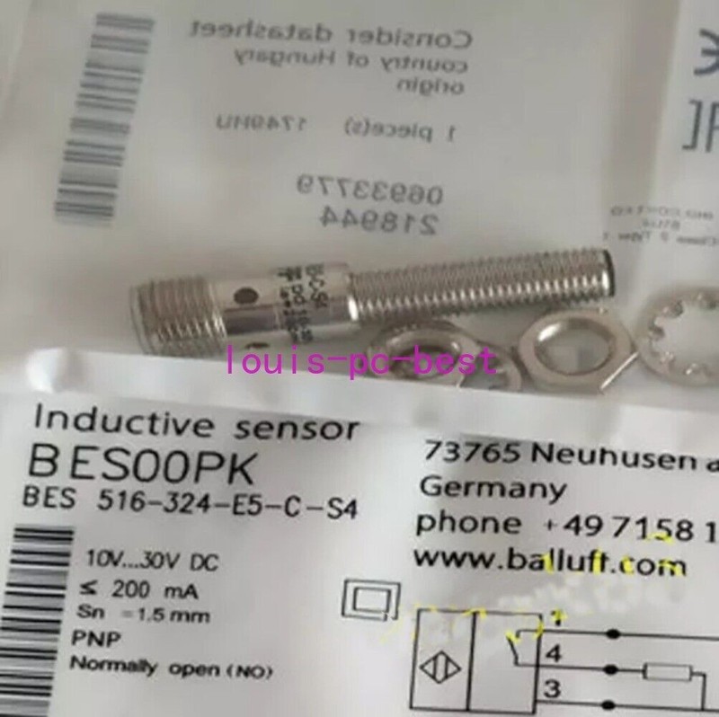 1pcs Balluff Bes 516-324-E5-C-S4 Bes01aw Bes 516324e5cs4 Proximity Switch Sensor