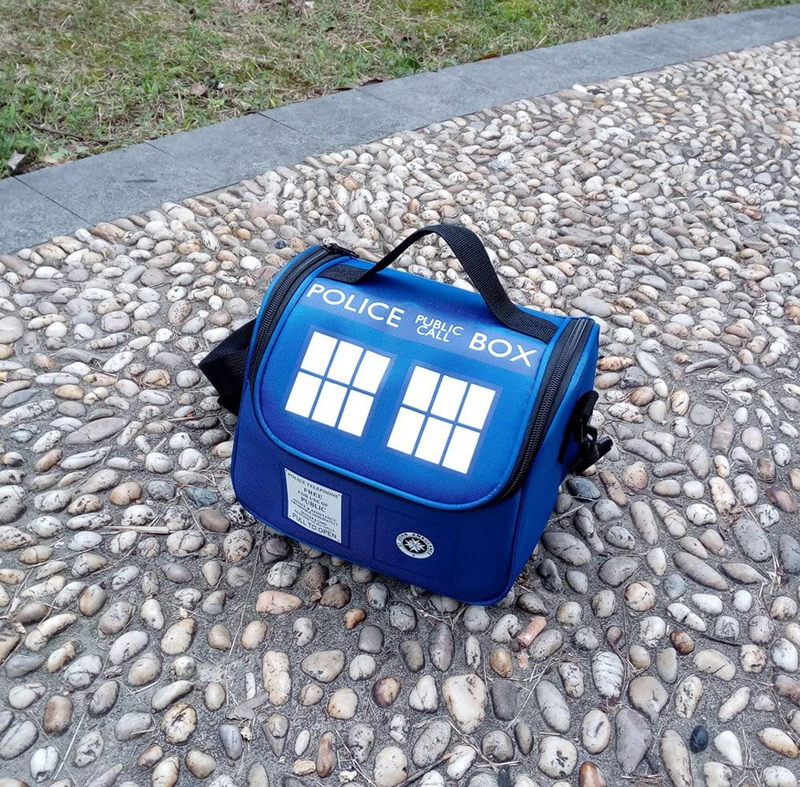 Police Public Call Box Lunch Bag