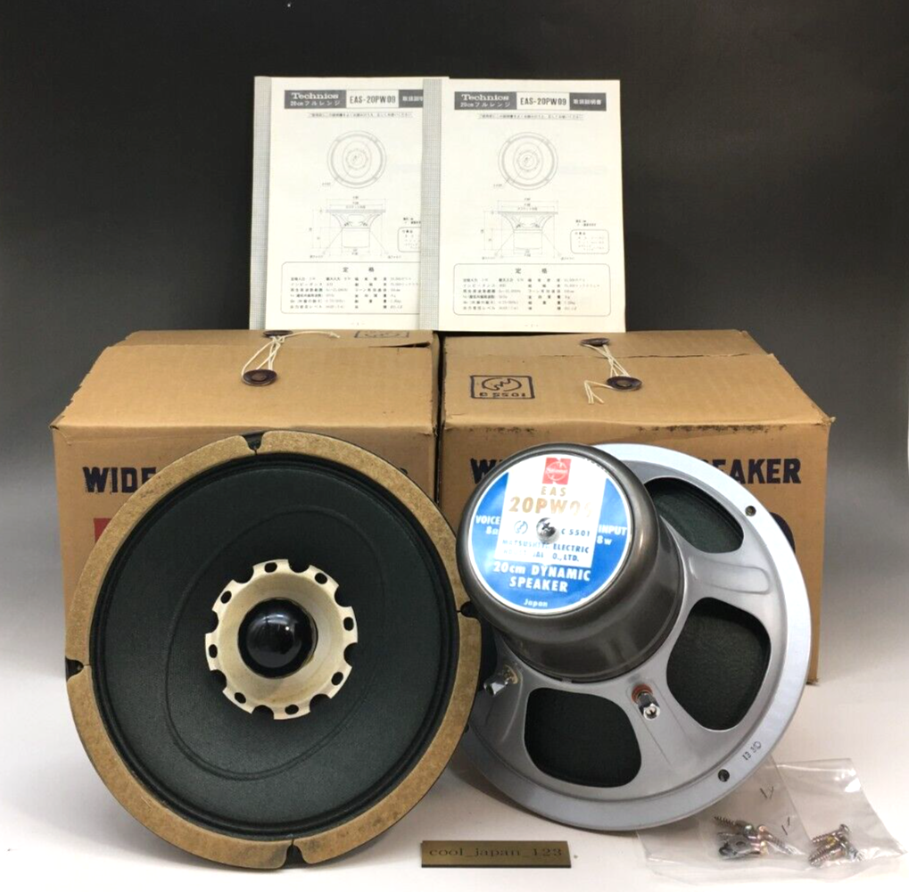 National/Technics 20cmダブルコーン型フルレンジユニット EAS