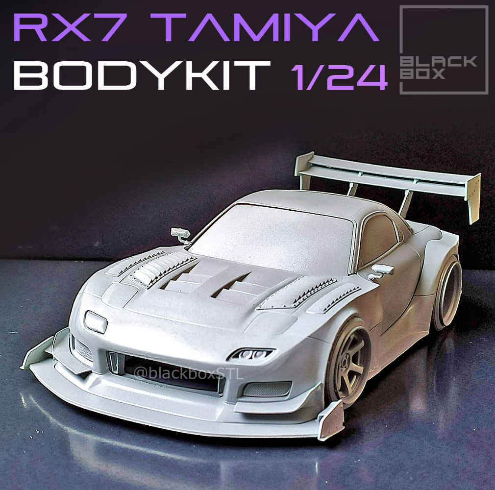 d-like RX-7ボディ Mazda RX-7 FD3S (Aero) 1-10 Body Set [D-Like] DL107-1