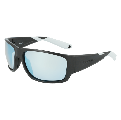 Pre-owned Dragon Alliance Dragon Mens Tidal X Ll Polar Matte Sunglasses In Matte Grey H2o / Ll Blue Frozen Polar