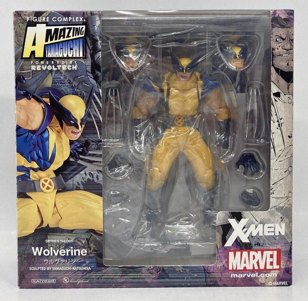 アメイジングヤマグチ No.005 ウルヴァリン 「X-Men」 Kaiyodo No.005 Marvel X-Men Wolverine Amazing Yamaguchi