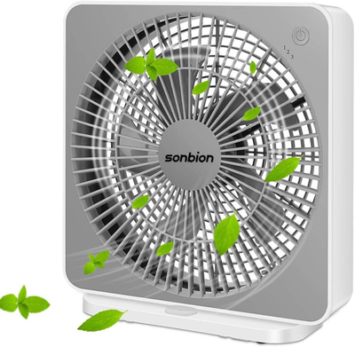 Small window best sale box fan