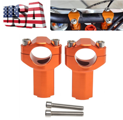 CNC Motorcycle HandleBar Riser Handle Bar Mount Clamp For KTM 125-530 2000-2016