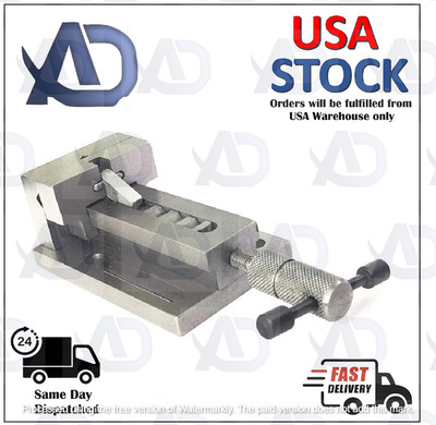 ADI Quick Release Steel Vice 50 mm/ 2'' Inch for Micro Machining Milling Drilling