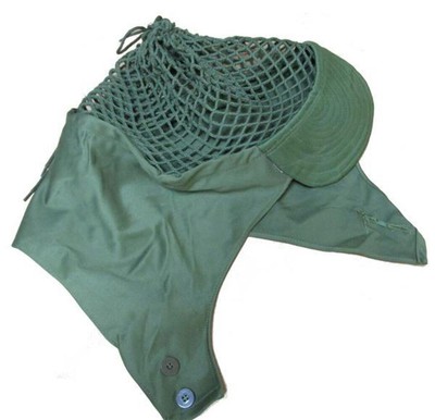 Swedish Army Helmet Net Cover - OD GREEN New Genuine European Military Surplus