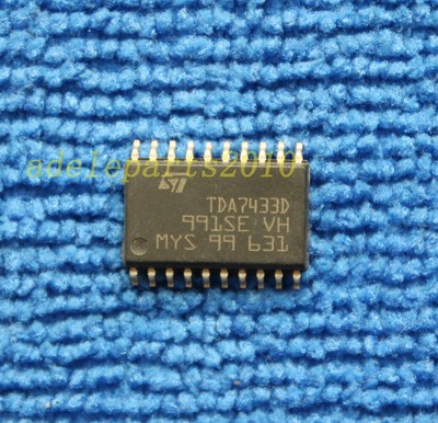 1pcs TDA7433D TDA7433   BASIC FUNCTION AUDIO PROCESSOR SOP-20 #A6-41