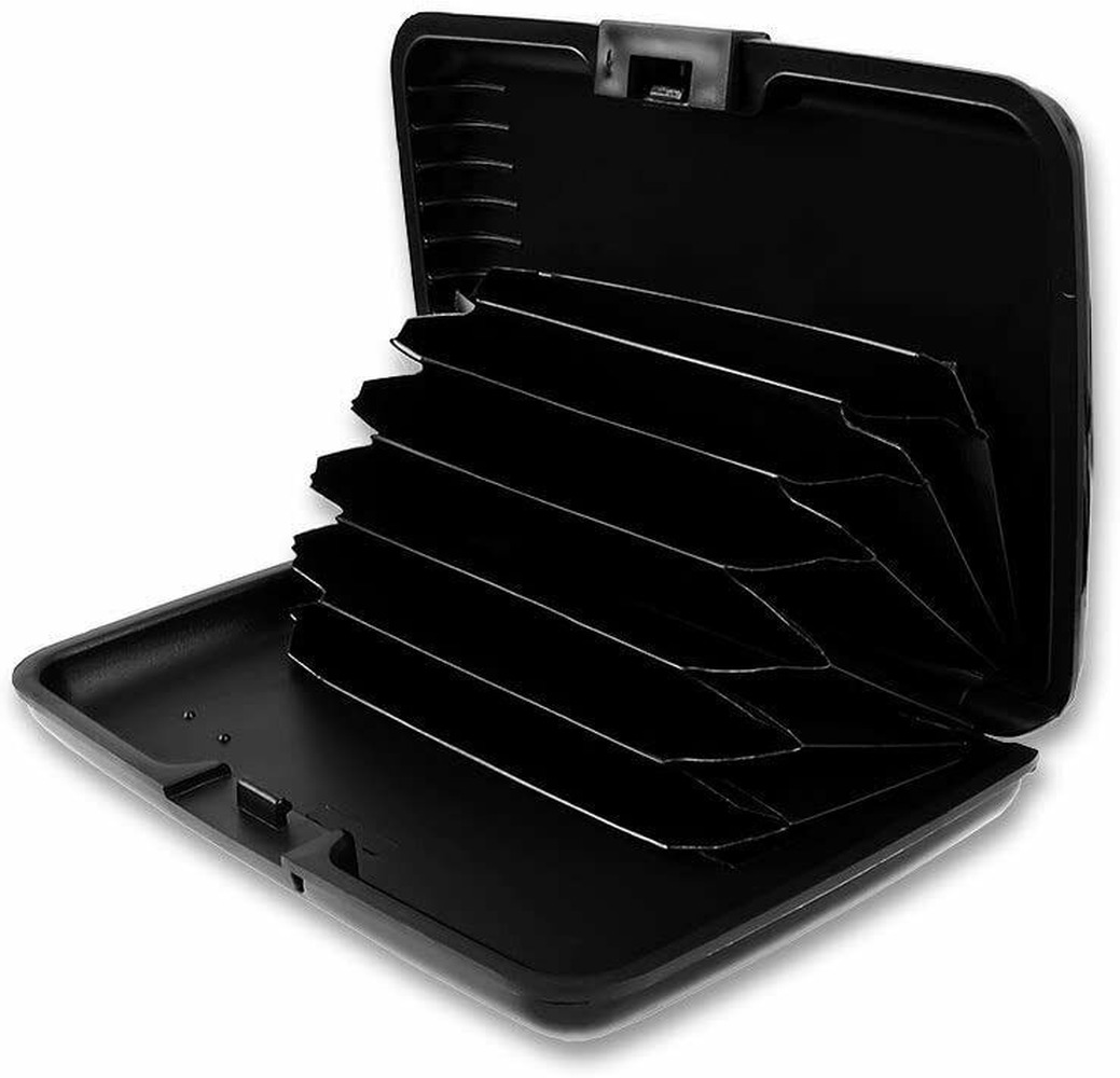 Mini RFID Aluminum Wallet Credit Card Holder Business Card Case Metal ID Case US