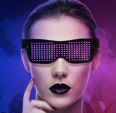 Multicolour Party LED Dynamic Flashing Glasses eBay