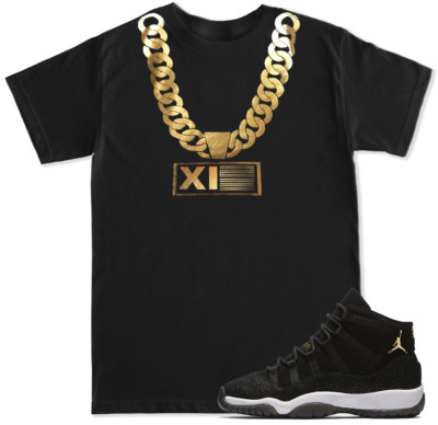 PROM NIGHT T Shirt to match with Air Jordan Retro 11 PRM Heiress Stingray shoes