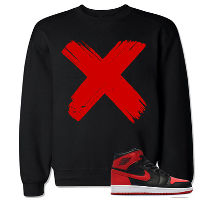 banned x retro 1 snapback hat to match with air jordan 1 retro 1 red bred shoes 122387251720
