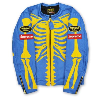 ジャケット・アウター Supreme Vanson Bones Leather jacket M $_1.JPG