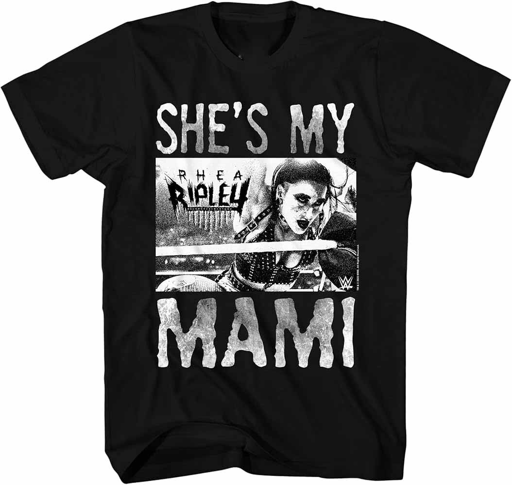 RHY♡mama Rhea Ripley She's My Mami T-Shirt Cotton Unisex Classic Tee