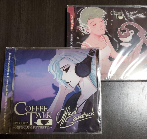COFFEE TALK Special Soundtrack Unopened Set of 2 Coffee Talk from
