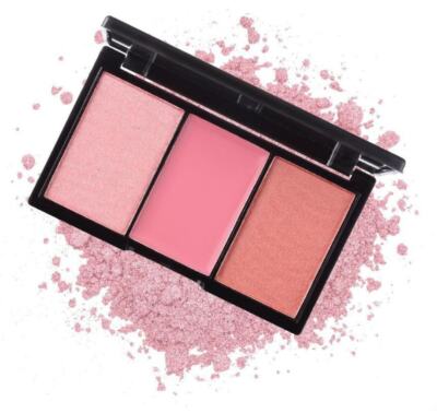 Klara Cosmetics-Mistress - 3 Shade Contour Blush Highlight Eyeshadow Palette AU
