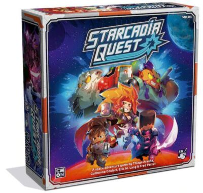 CMON Starcadia Quest Board Game | 2-4 Players | Science Fiction RPG Family Game
