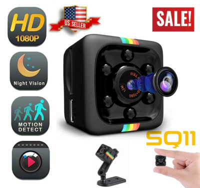 1080P Mini Nanny Camera DVR Security Car Dash Cam Motion Detection