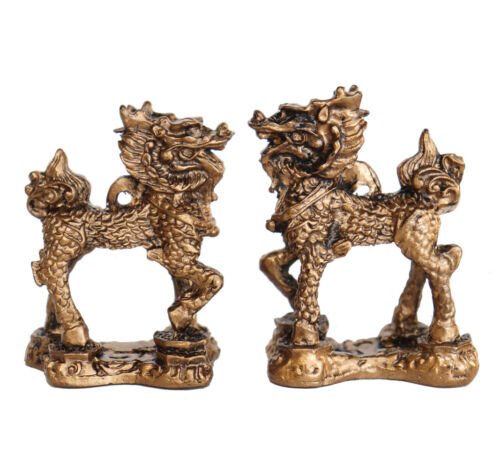 Pair of Feng Shui Chi Lin