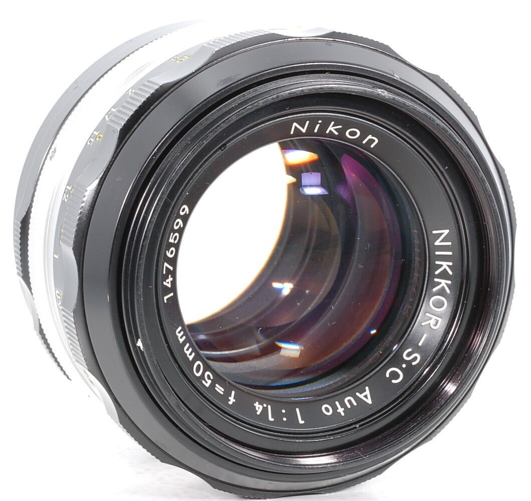 Nikon Nikkor S.C Auto Non-Ai 50mm f/1.4 Standard Lens [N MINT