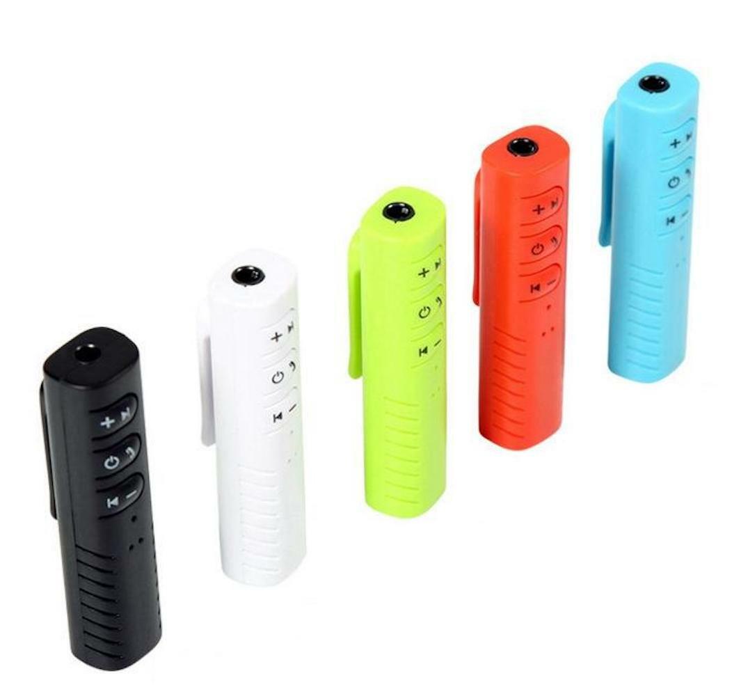 BLUETOOTH RECEIVER Wireless rechargeable for car aux stereo amp pc headphones