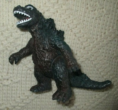 Vintage GODZILLA Figure Rare Mattel Popy Godzilla's Gang 1978 Vinyl Taiwan