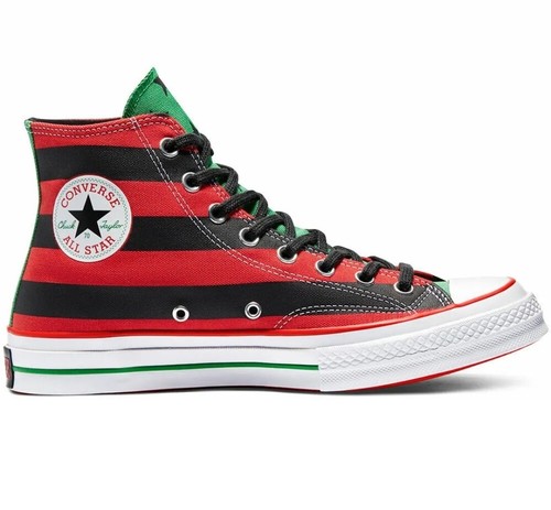 Pre-owned Converse X Denim Tears Chuck Taylor 70 High Top Green Black Beauty Juneteenth Us In Multicolor
