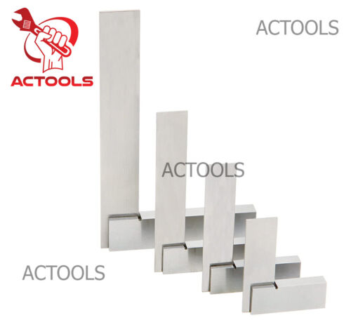 Engineers Square  Set of 4pc Try Square 2 3 4 & 6 Inch USA ACTOOLS