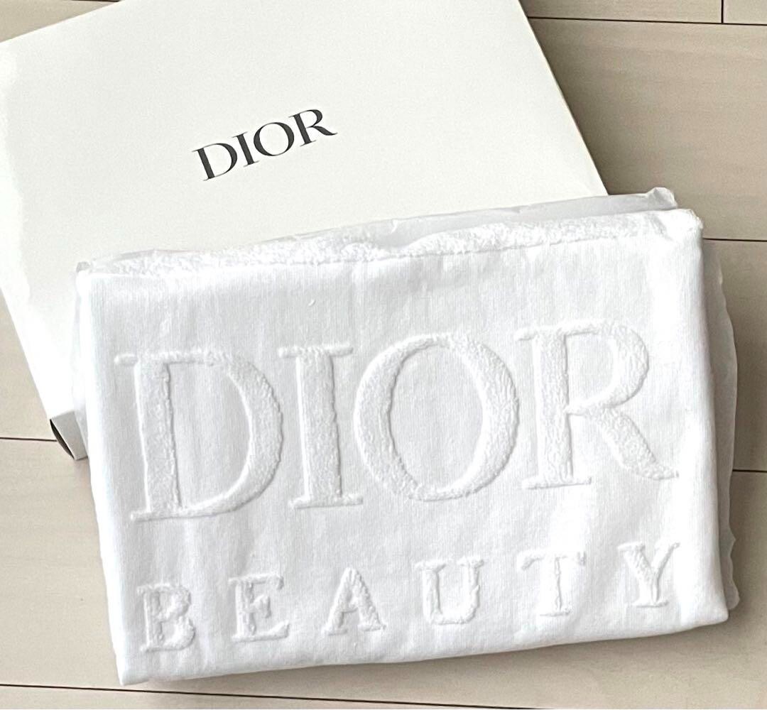 タオル DIOR beauty Christian Dior Beauty VIPGift Bath Towel 2022 Spring White