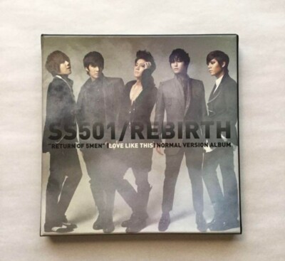 SS501 CD，DVD SS501 Vol. 1 CD+DVD Kim Hyun Joong Young Saeng Kyu Jong