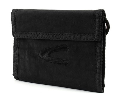 Camel Active Journey Combi Men's Wallet Neck Pouch Black Best Gift New