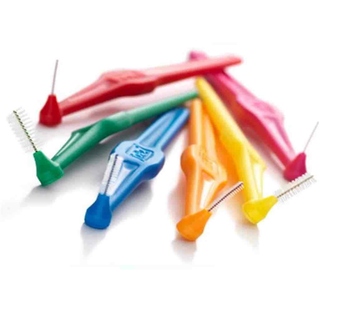 TePe Angle Interdental Brushes in Various Colours and Sizes Value