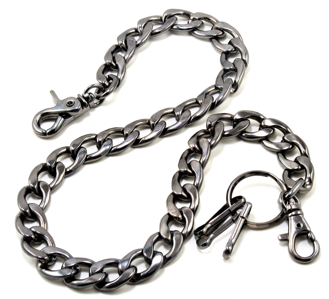 DK Storong Basic Leash Heavy EMO Biker Key Jean Wallet Chain (23") BLK CS144 639112861485 eBay