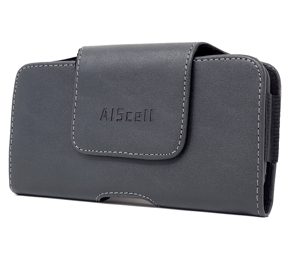 Cell Phone Horizontal Carrying Case Pouch w/Swivel Belt Clip Holster (2 sizes)