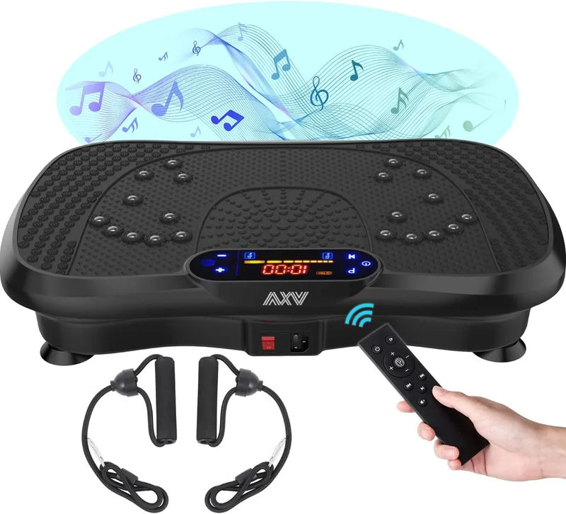 Vibration Plate Exercise Machine Whole Body Workout Power Vi